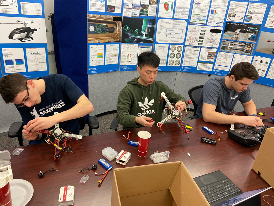 PSU First MAV Workshop quadcopter assembly from scratch