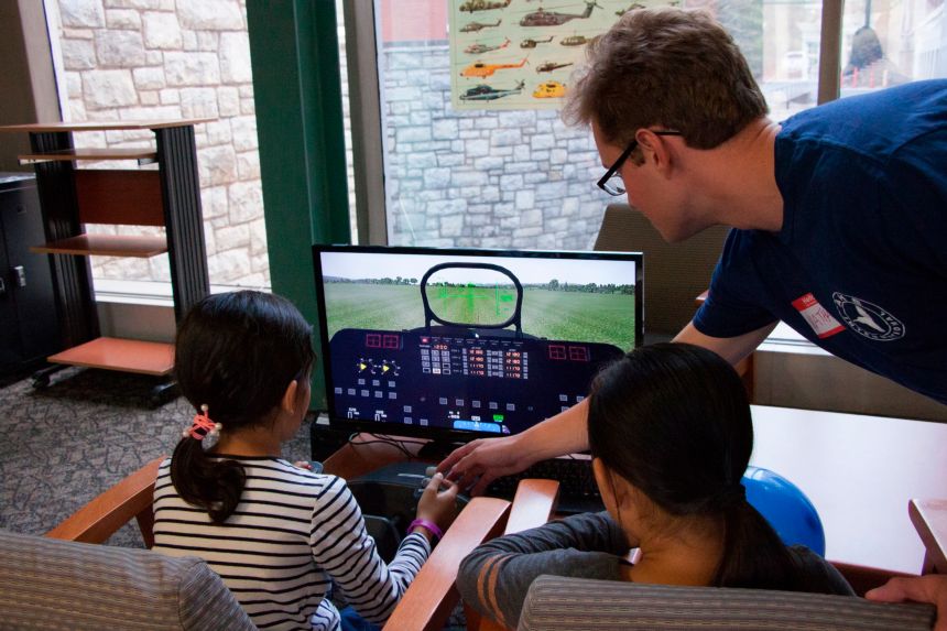 PSU 3rd STEM Rotor Day Simulator