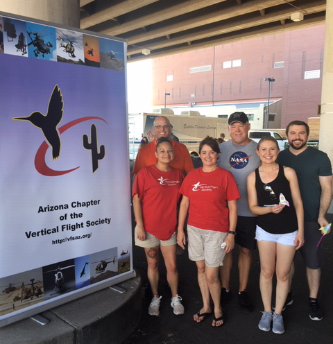 Apollo 11 Landing VFS Arizona Chapter Volunteers