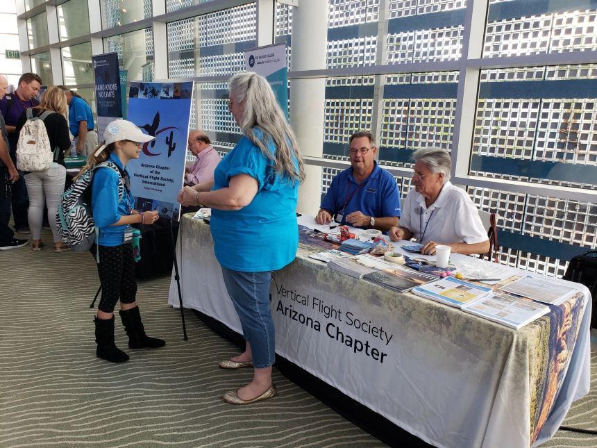 Joanne Baker, Scott Swinsick and Ron Alto at Sci-Tech 2018