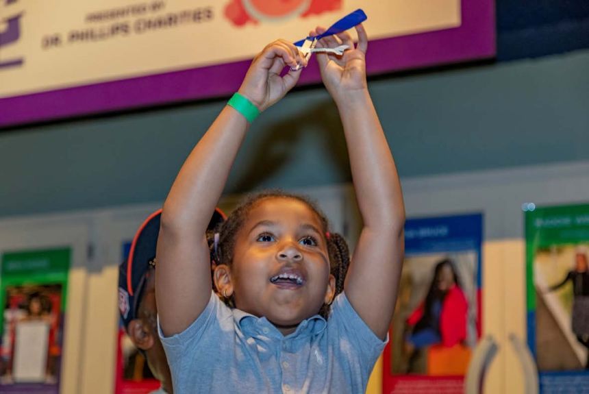 Paper Helo at Orlando Science Center